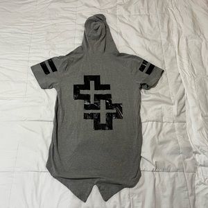 Men’s Long Tail Stylish Top with Hood